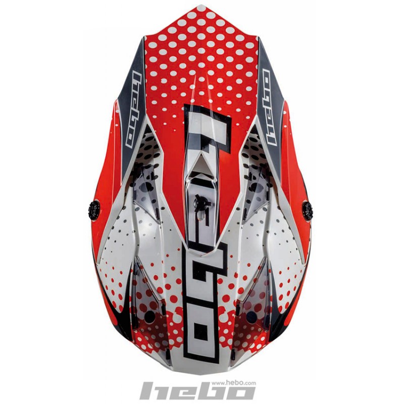 Trial-Enduro.shop Hebo Enduro / MX  ABS Helm Enduro Rot