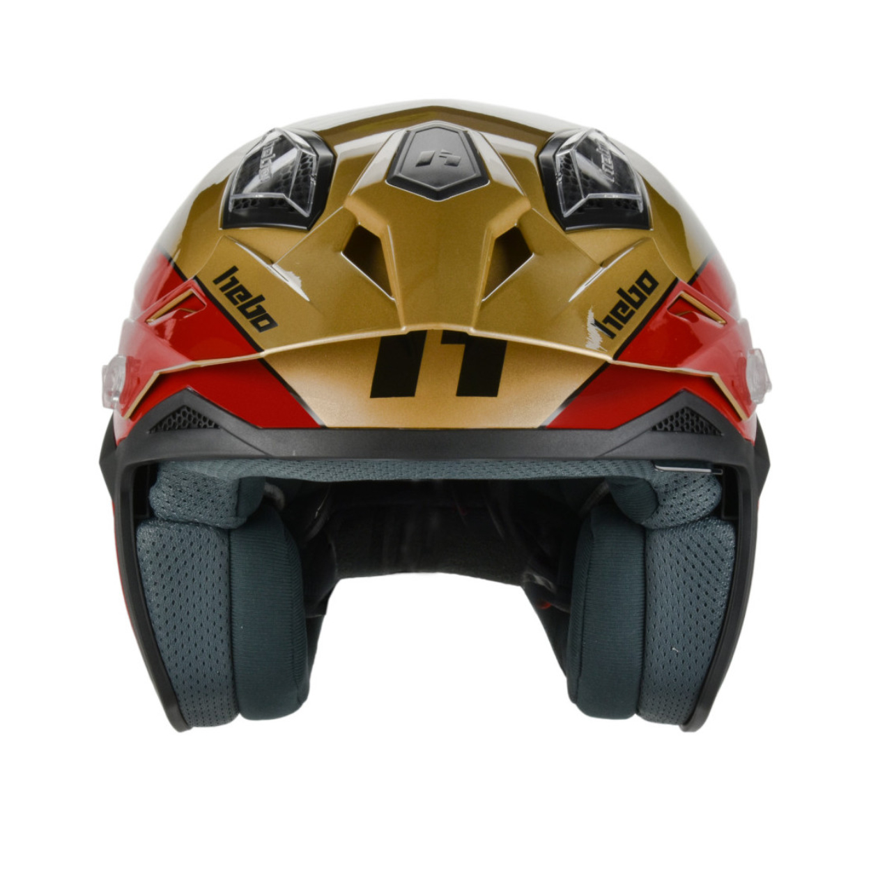 Trial Enduro Shop Hebo Helm Zone 5 rot-gold HC1126O