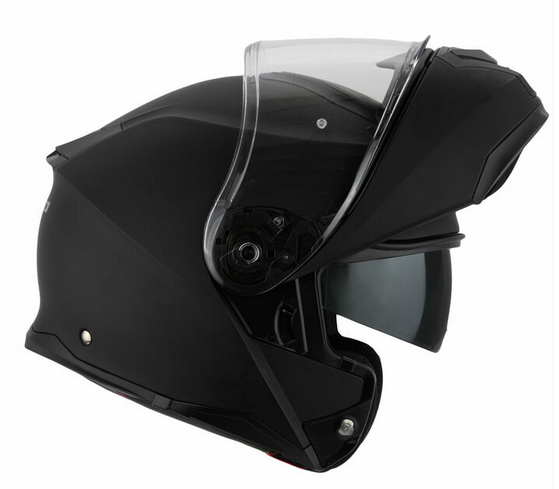 Trial Enduro Shop Hebo Tourer IV Klapphelm schwarz matt seitlich offen