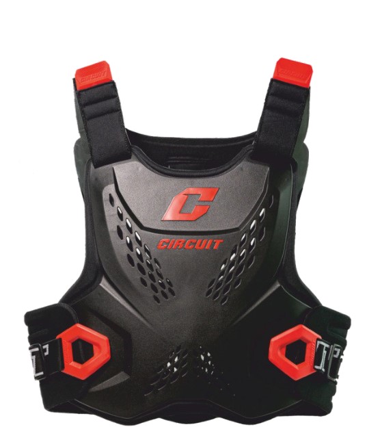Trial Enduro Shop Circuit Equipment Brustschutz C84 Defender schwarz 