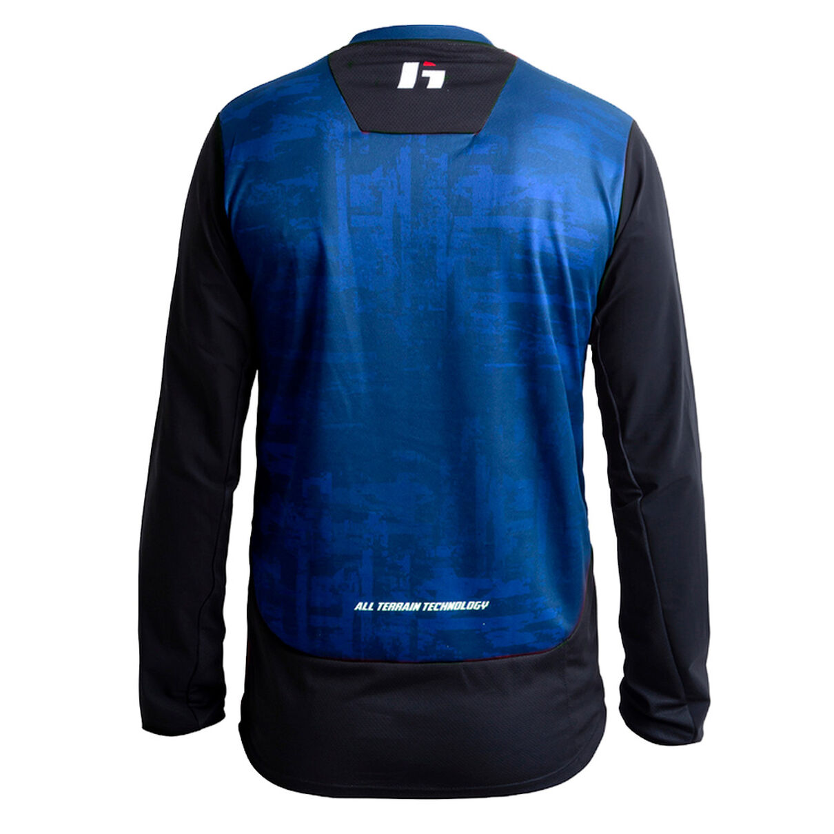 Trial Enduro Shop Hebo Yukon Jersey Langarm blau hinten
