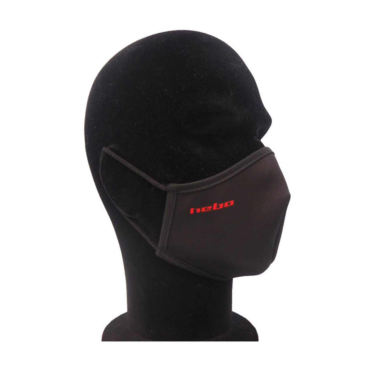 Trial Enduro Shop Hebo Gesichtsmaske schwarz rechts