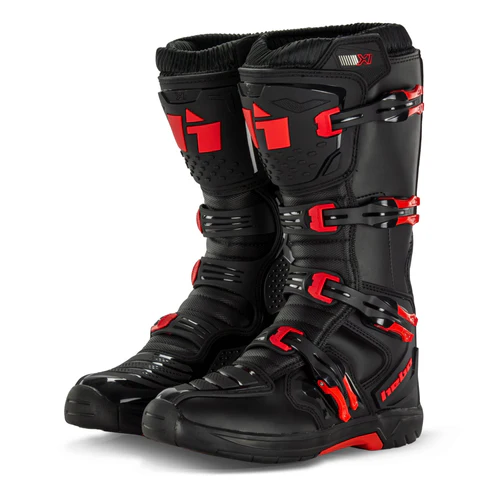 Enduro Stiefel Rot