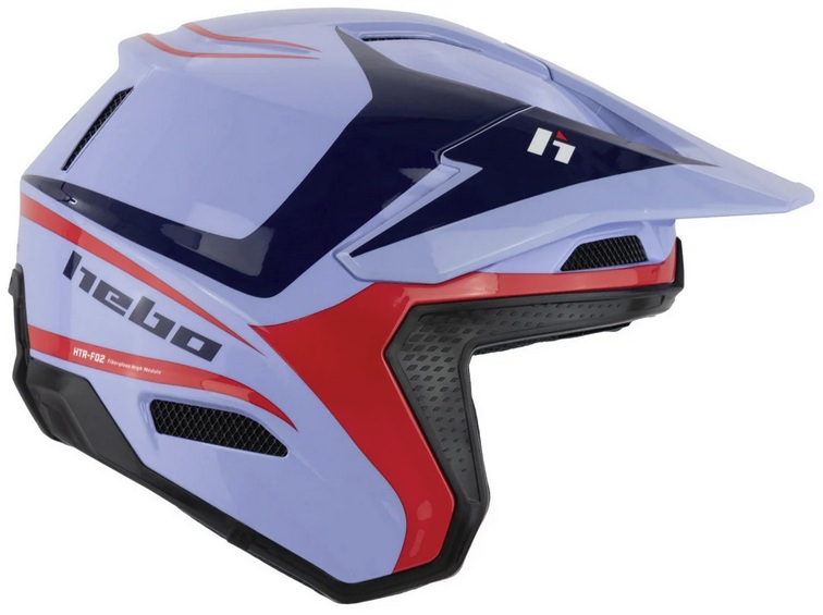 Hebo Zone Pro Toni Bou Fiberglas Helm blau Hebo Zone Pro Toni Bou Fiberglas Helm blau