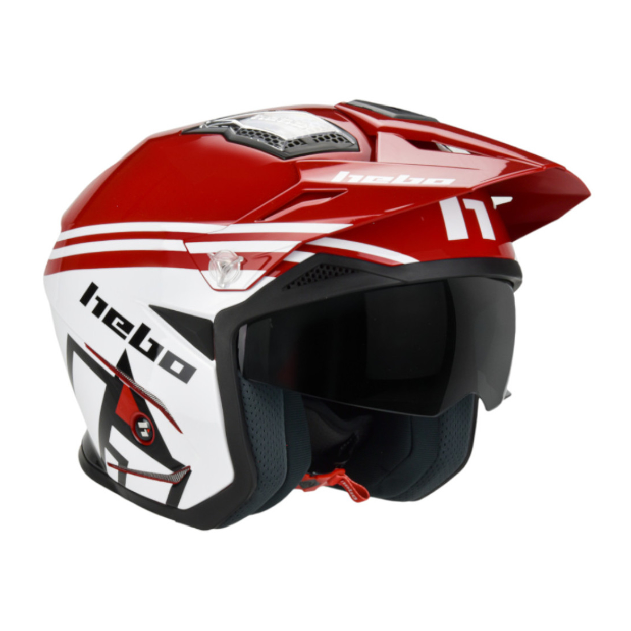 Trial Enduro Shop Hebo Helm Zone 5 rot HC1128R