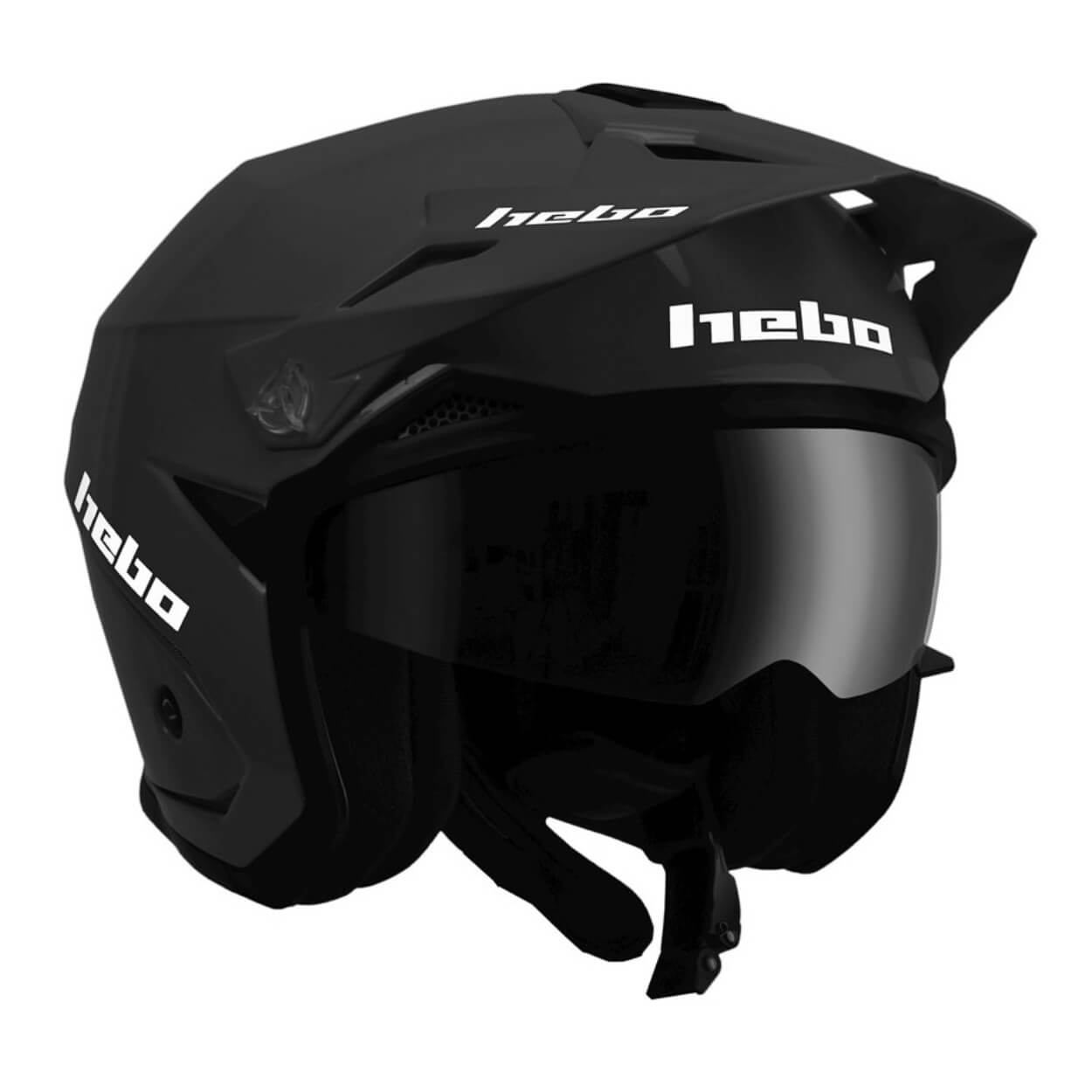 Trial Enduro Shop Hebo Zone 5 Helm schwarz HC1122N