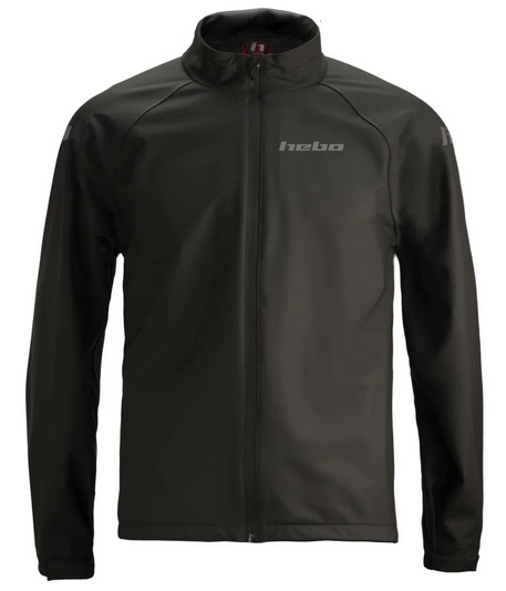 Hebo Regen Jacke schwarz