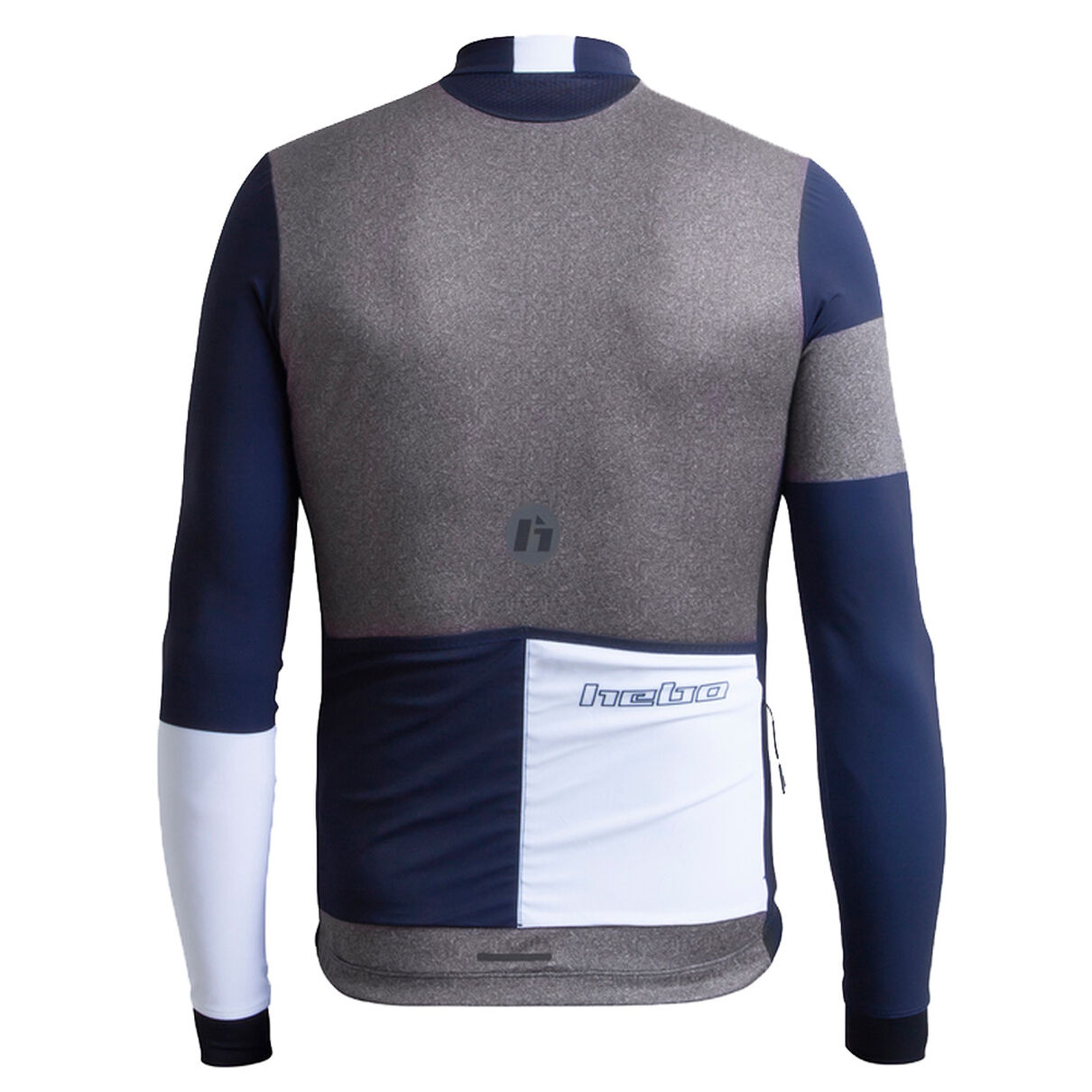 Trial Enduro Shop Hebo Traka Jersey Langarm blau hinten