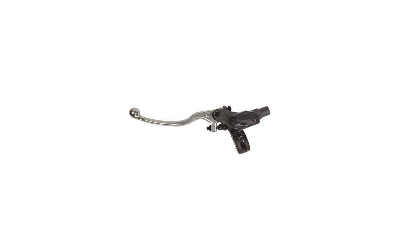 Braketec-Pumpe-46033M00 Braktec Kupplungspumpe Mineralöl Schwarz mit Klappschelle BK 2