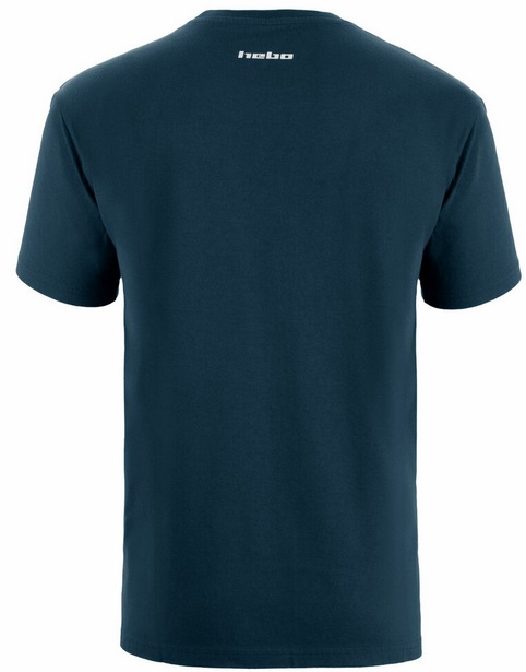 Trial Enduro Shop Hebo T-Shirt blau hinten
