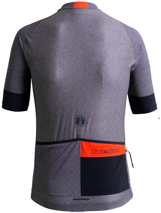 Trial Enduro Shop Hebo Badlands Jersey Kurzarm grau hinten