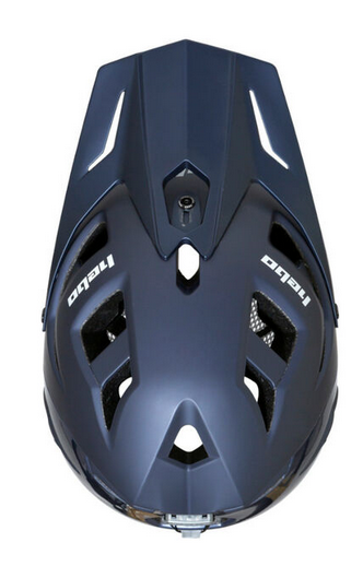 Hebo Origin Plus Bike Helm blau oben