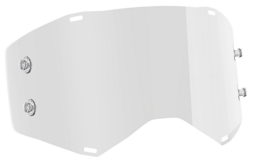 Trial Enduro Shop Scott Fury Chrome Brille weiß Ersatzglas
