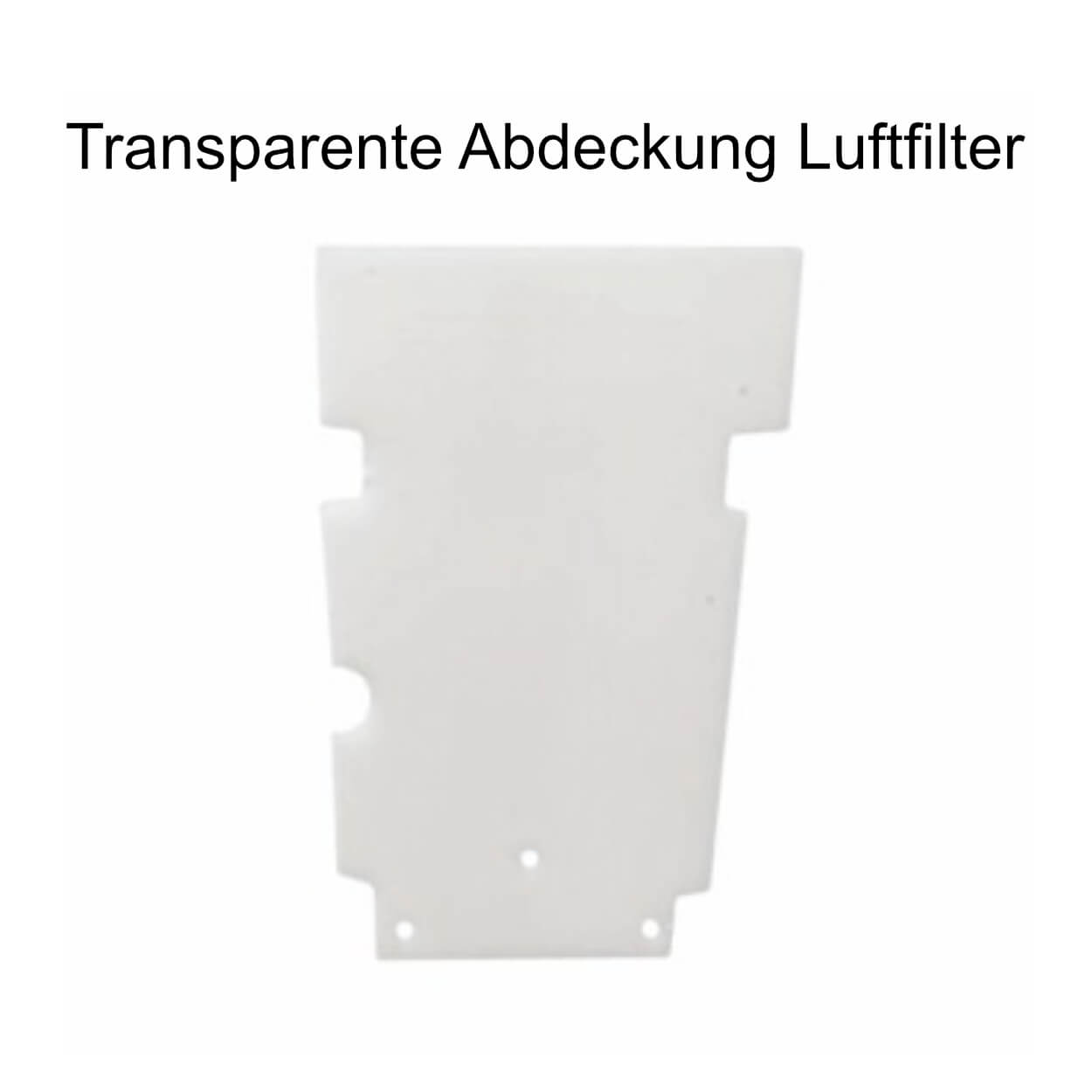 Trial Enduro Shop Trick Bits Transparente Abdeckung Luftfilter