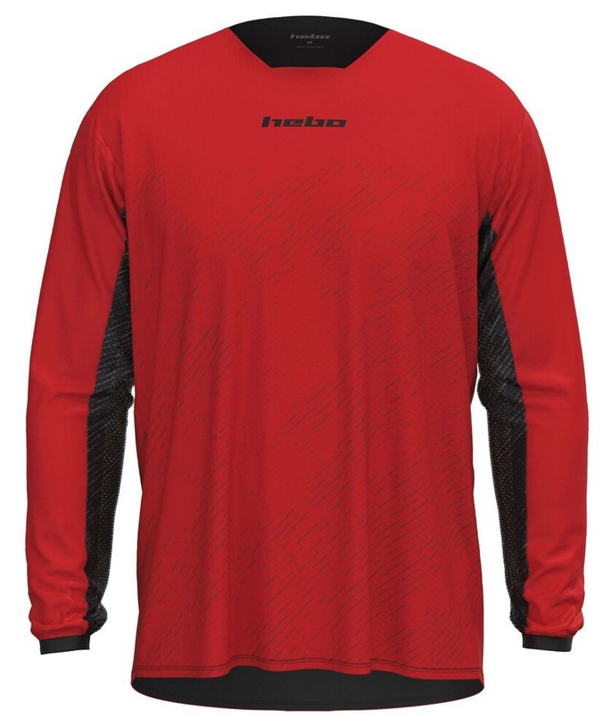 Trial Enduro Shop hebo Scratch Xtreme Hemd rot vorne