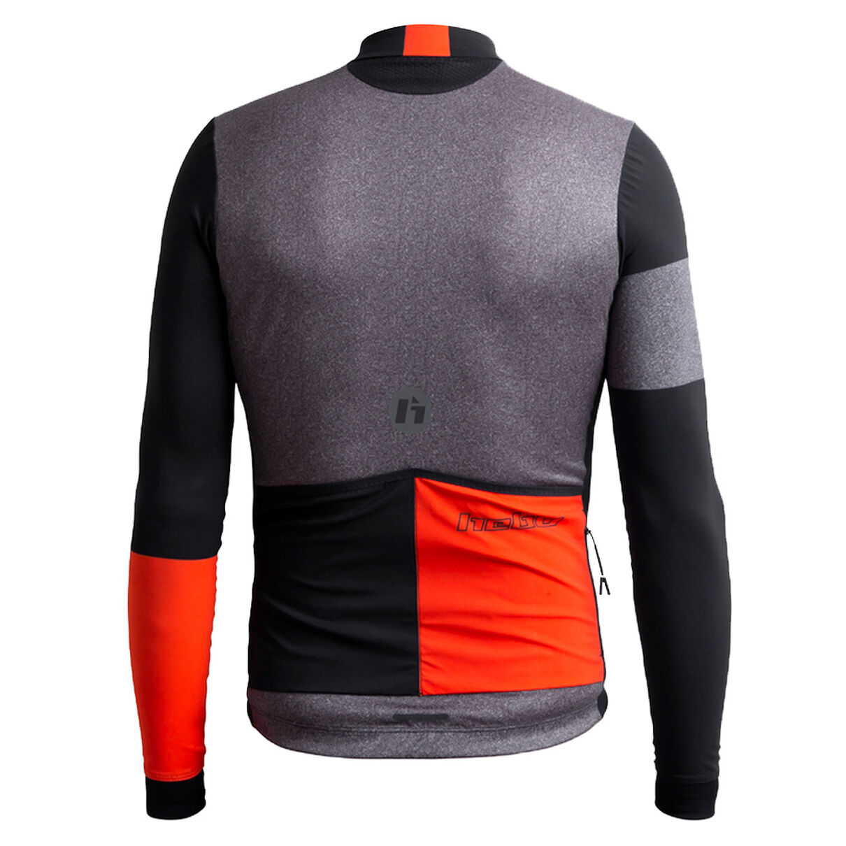Trial Enduro Shop Hebo Traka Jersey Langarm schwarz vorne