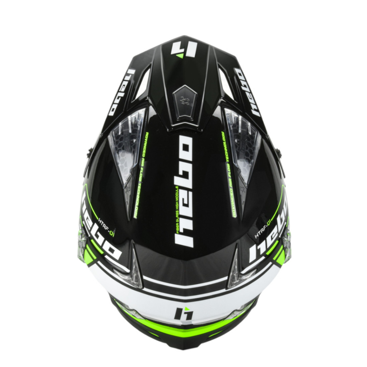 Trial Enduro Shop Hebo Helm Zone 4 schwarz HC1029B