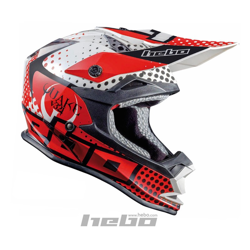 Trial-Enduro.shop Hebo Enduro / MX  ABS Helm Enduro Rot