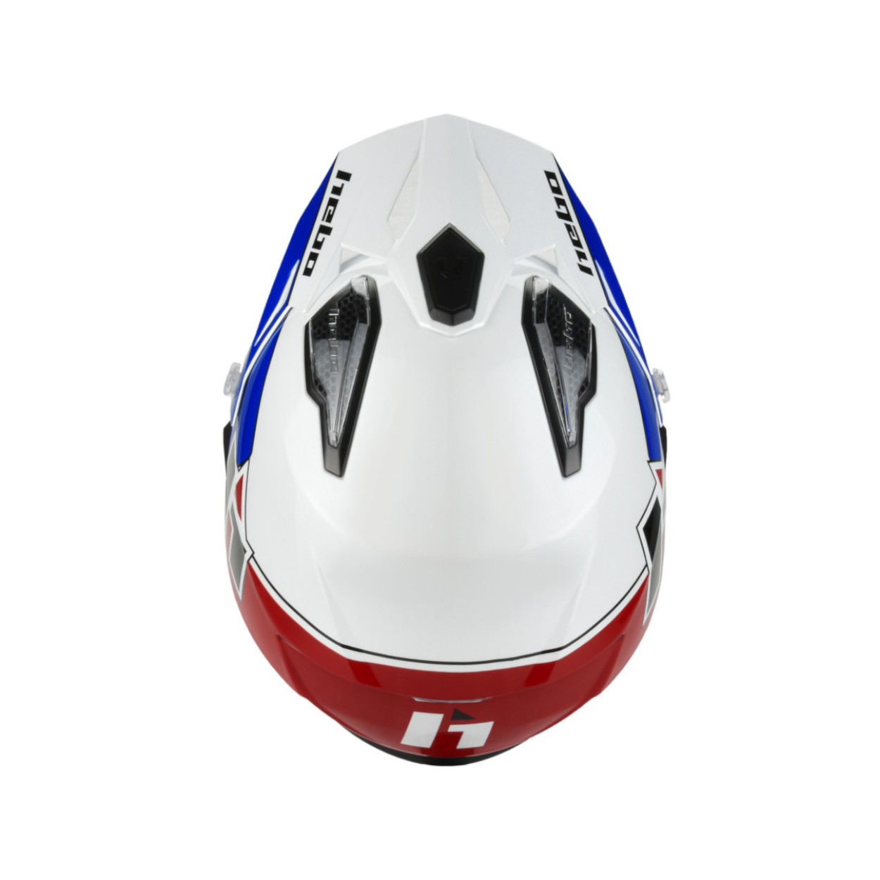 Trial Enduro Shop Hebo Helm Zone 5 rot-blau HC1126A