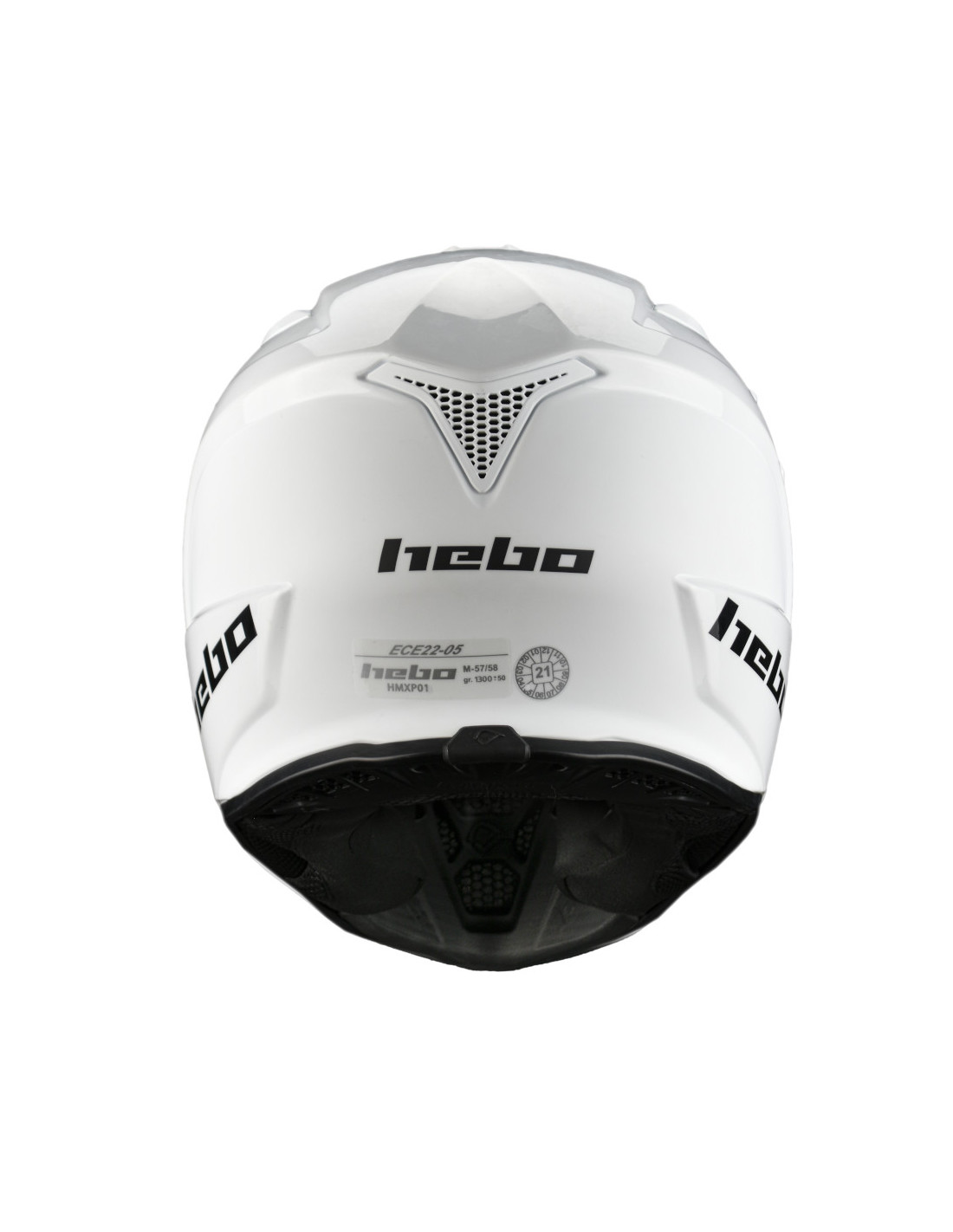 Trial Enduro Shop Hebo ABS Helm weiß HC0629B