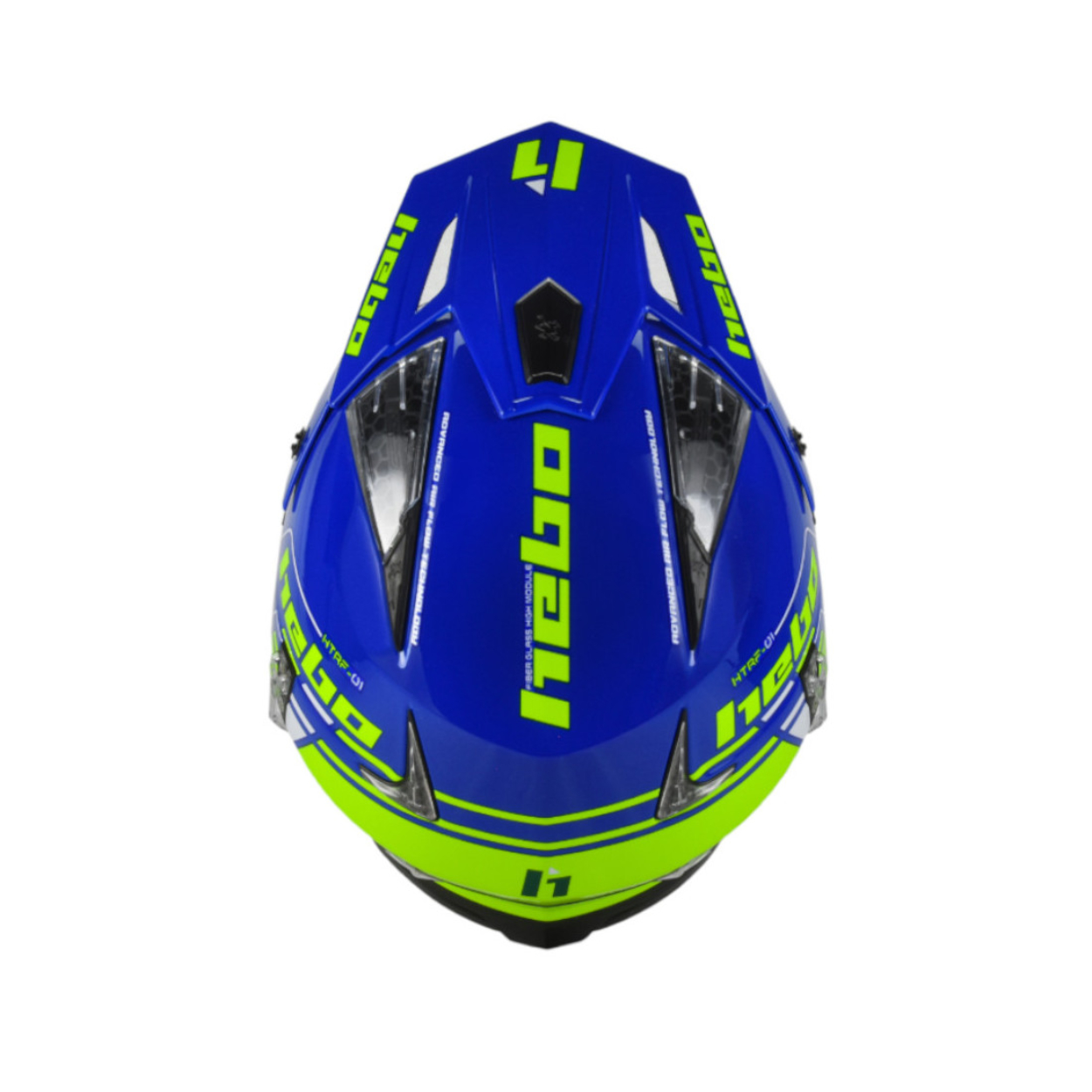 Trial Enduro Shop Hebo Helm Zone 4 blau-gelb HC1029A