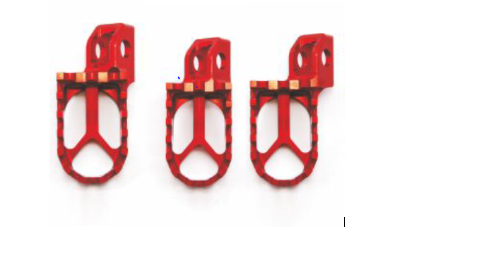 Trial Fußrasten Standard mit Pins 14 mm zurück