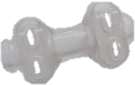 Lenkerpolster Oversize 004016TR Transparent