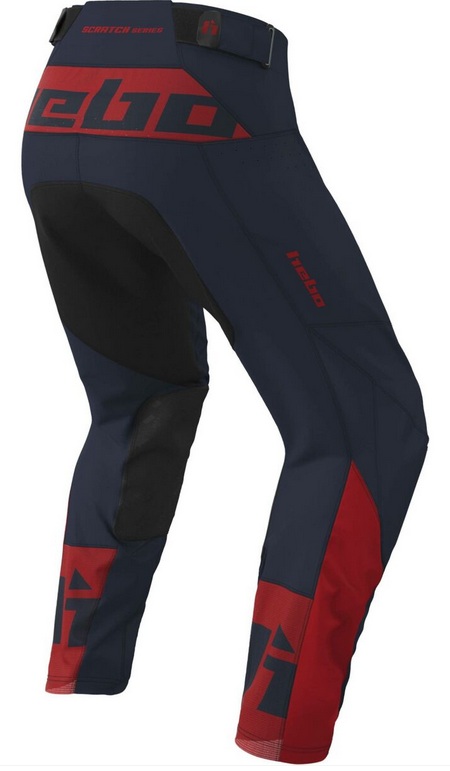 Trial Enduro Shop Hebo Scratch Xtreme Hose blau hinten
