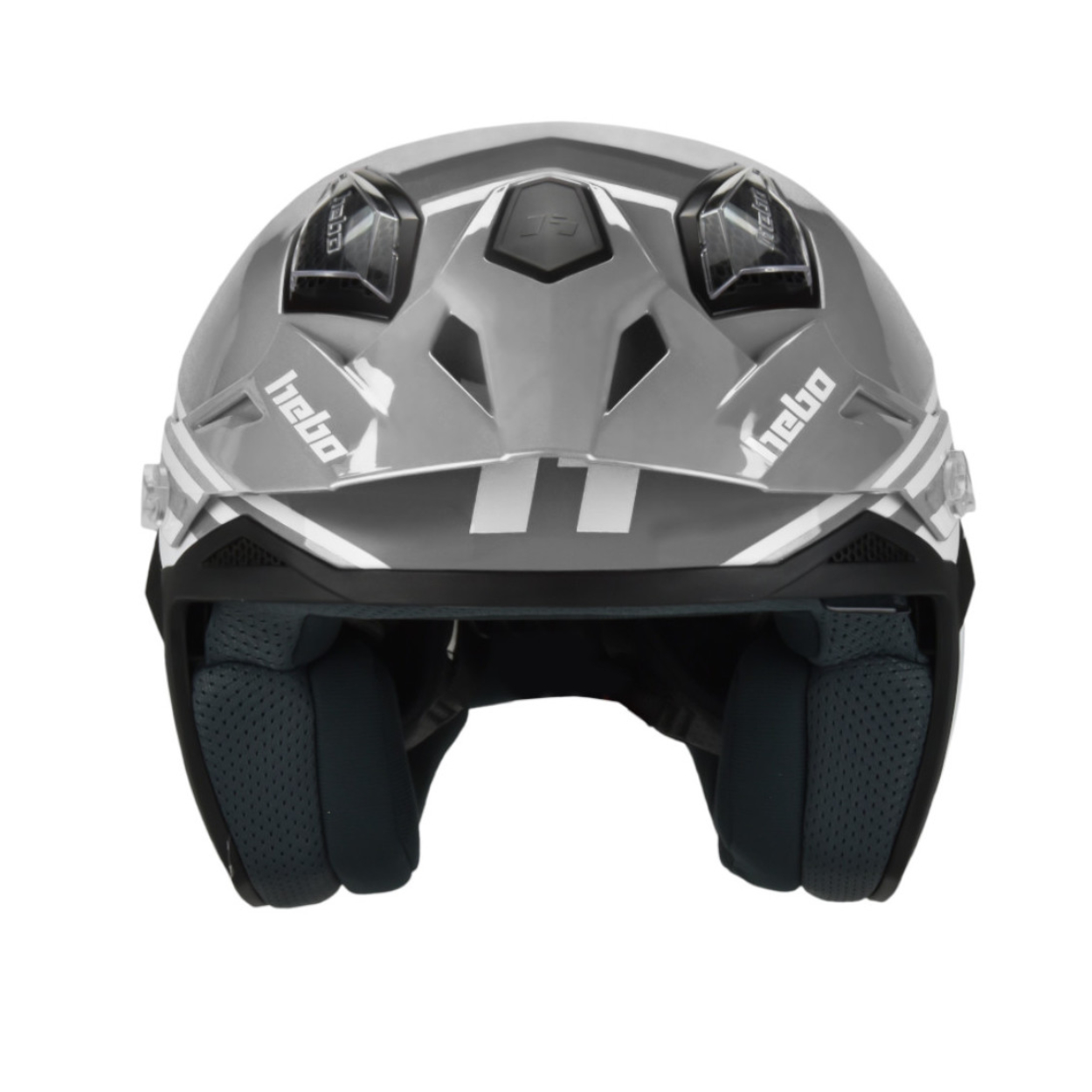 Trial Enduro Shop Hebo Helm Zone 5 grau 