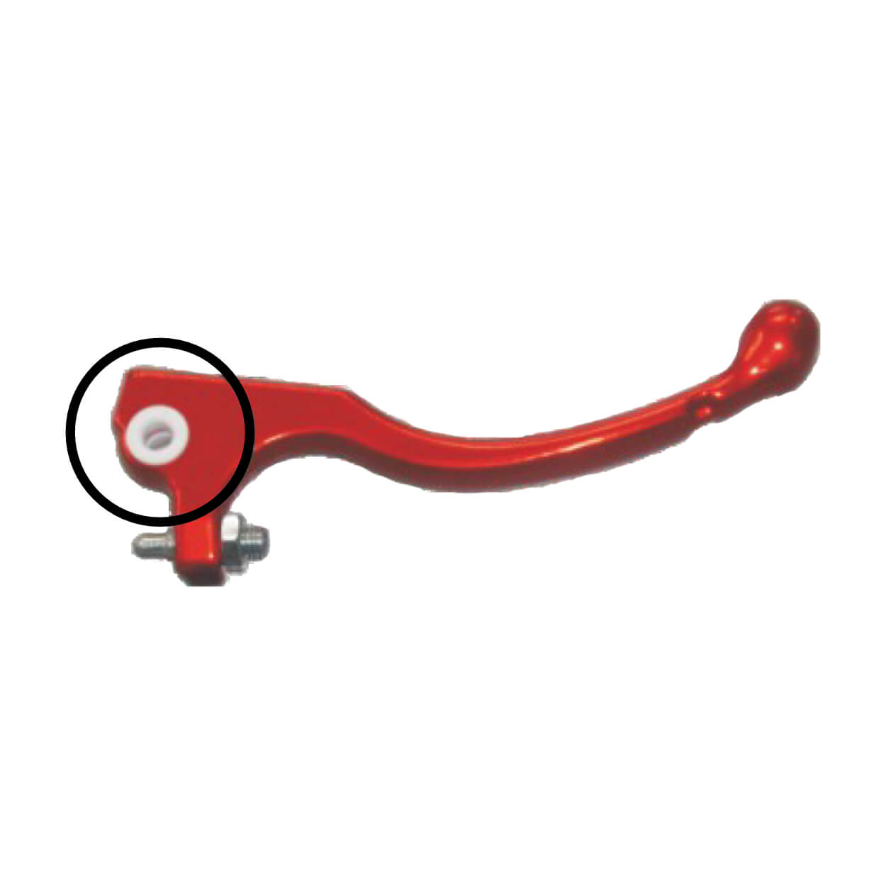 Trial Enduro Shop AJP/ Braktec Büchsen für Hebel Kunststoff 004024