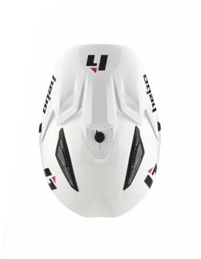 Trial Enduro Shop Hebo Fiberglas Helm weiß HC0536B