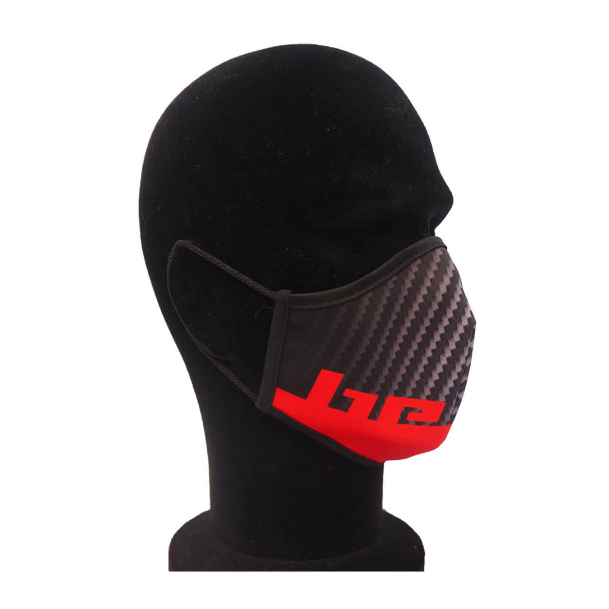 Trial Enduro Shop Hebo Gesichtsmaske carbon rechts