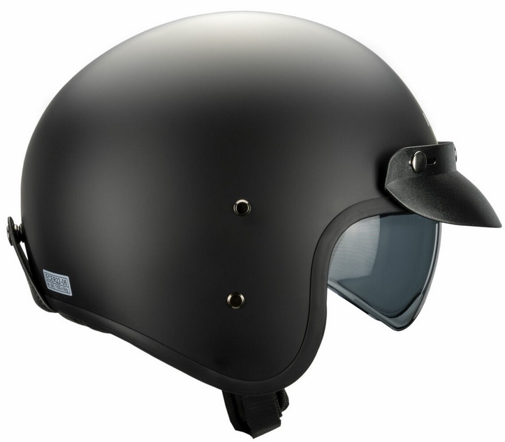 Trial Enduro Shop Hebo Retro Jet Helm seitlich