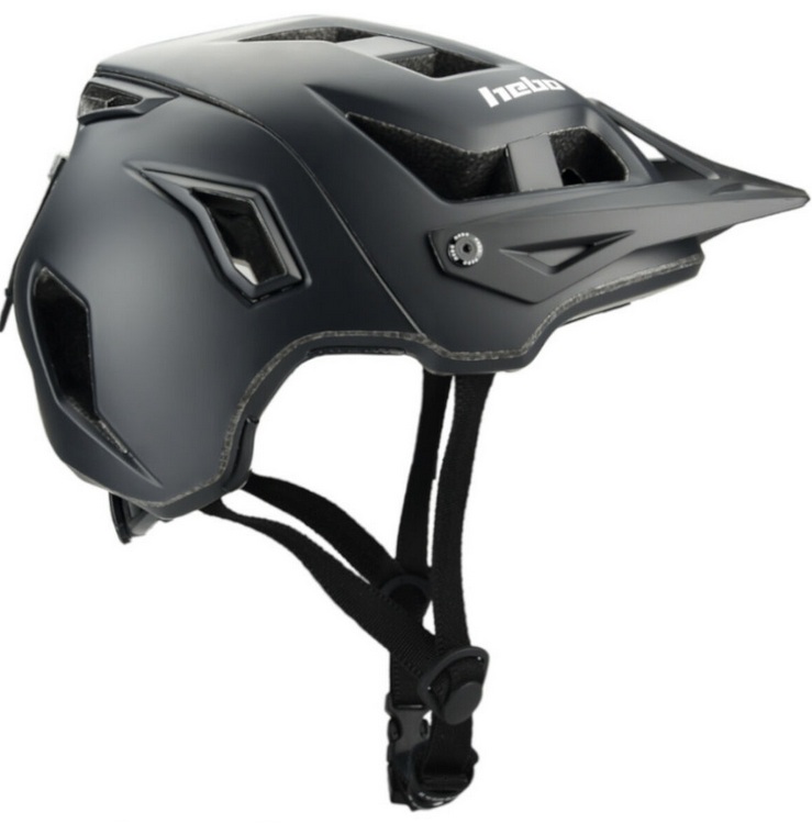 Trial Enduro Shop Hebo Origin Bike Helm schwarz seitlich