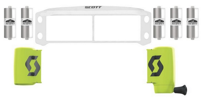 265915 Trial Enduro Shop Scott Works Film System für Prospect / Fury Brillen gelb