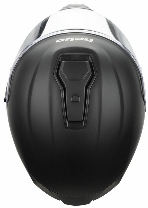 Trial Enduro Shop Hebo Suzuka Helm schwarz oben