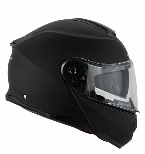 Trial Enduro Shop Hebo Tourer IV Klapphelm schwarz matt seitlich geschlossen