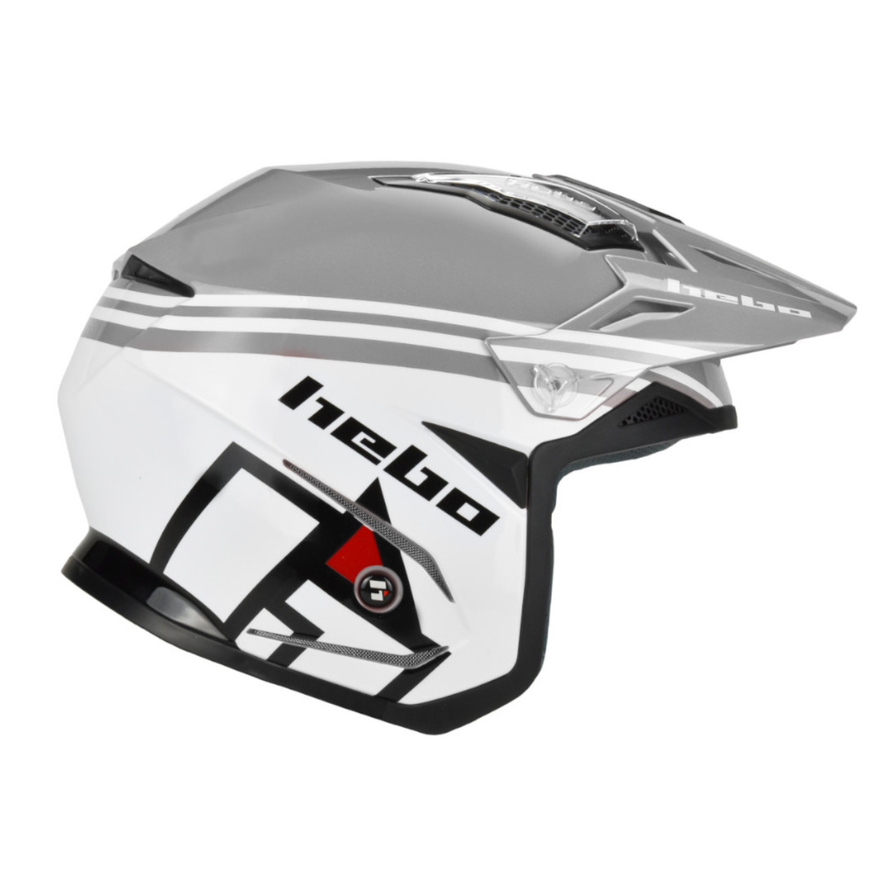 Trial Enduro Shop Hebo Helm Zone 5 grau 