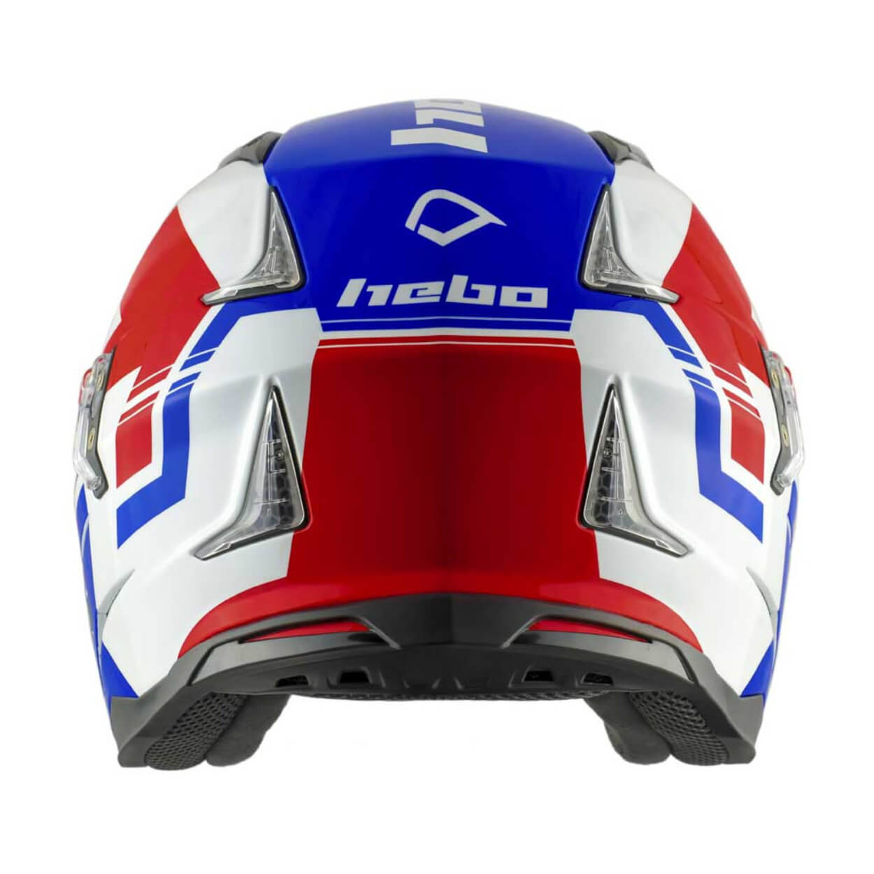 Trial Enduro Shop Hebo Zone 4 Fiberglas Helm rot-blau HC1028R