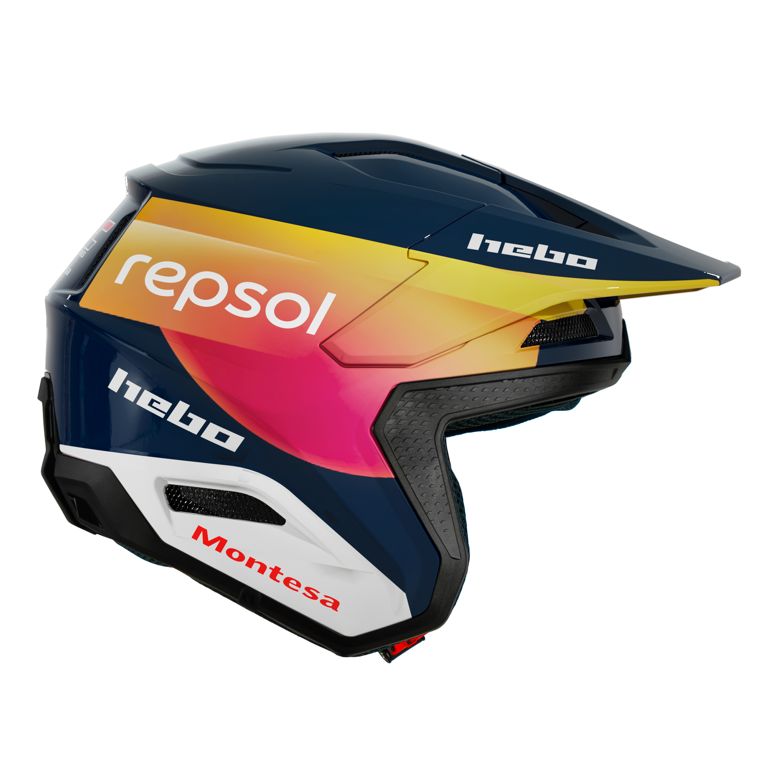 Zone Pro Repsol  Fiberglas Helm