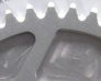 Trial Enduro Shop Kettenrad Trial geschlossen verschiedene Farben 4 Loch ab 125ccm Silber
