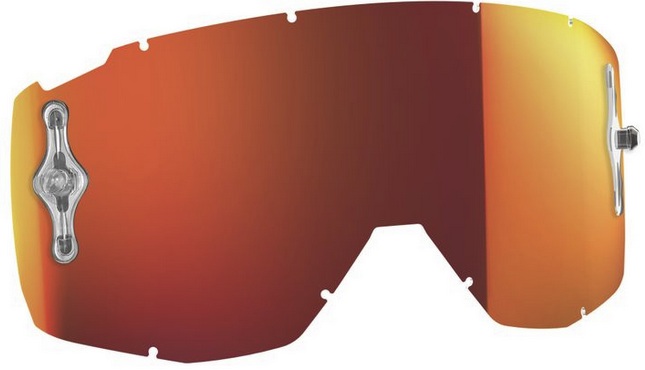 218814-283 Trial Enduro Shop Scott Primal / Split / Hustle / Tyrant Serie Works Ersatzglas orange verspiegelt