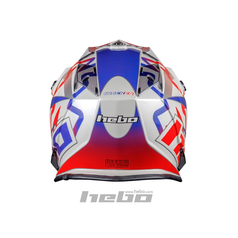 Trial-Enduro.shop Hebo Enduro / MX  ABS Helm Enduro Weiß