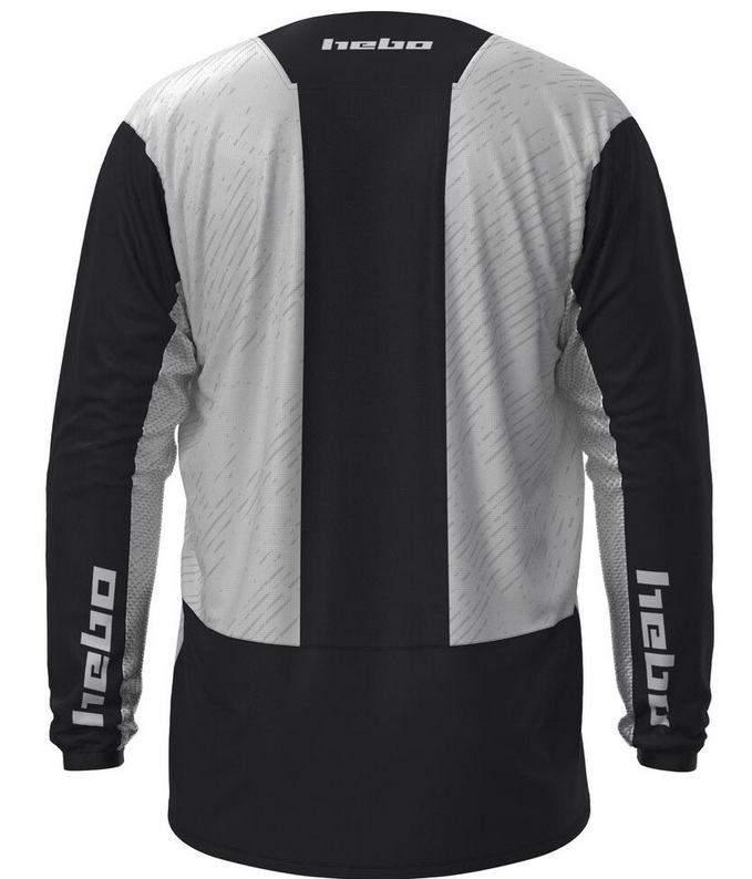 Trial Enduro Shop hebo Scratch Xtreme Hemd schwarz hinten