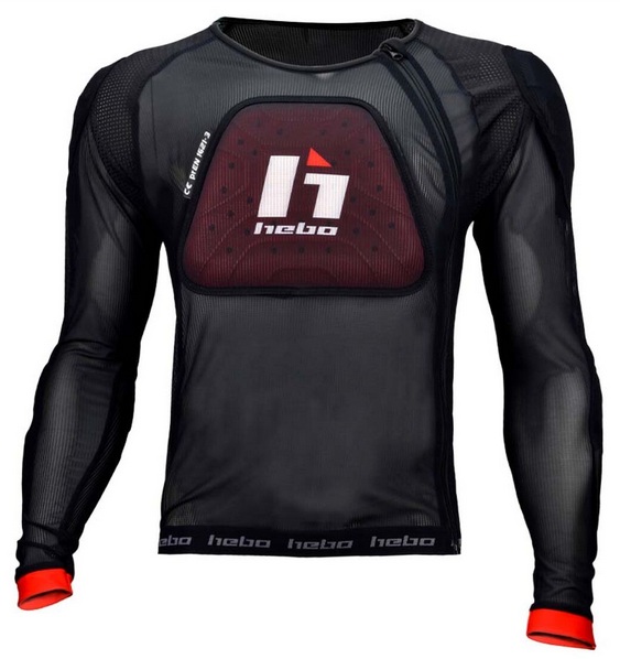 HE6339-01 Trial Enduro Shop Hebo Defender Protektor Jacke Junior vorne