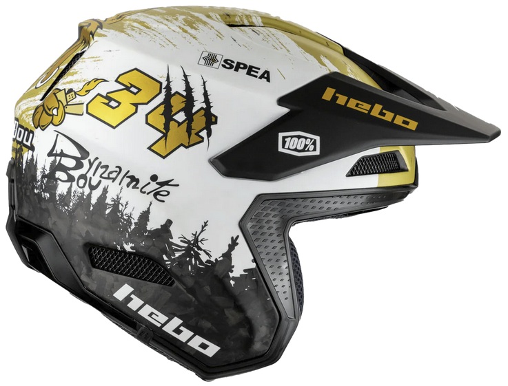 Hebo Zone Toni Bou Carbon Helm Hebo Zone Toni Bou Carbon Helm