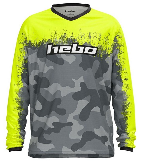 Trial Enduro Shop Hebo Phenix Junior Hemd gelb vorne