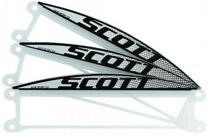 248792 Trial Enduro Shop Scott 80 Serie Mudflap 3 Stk.