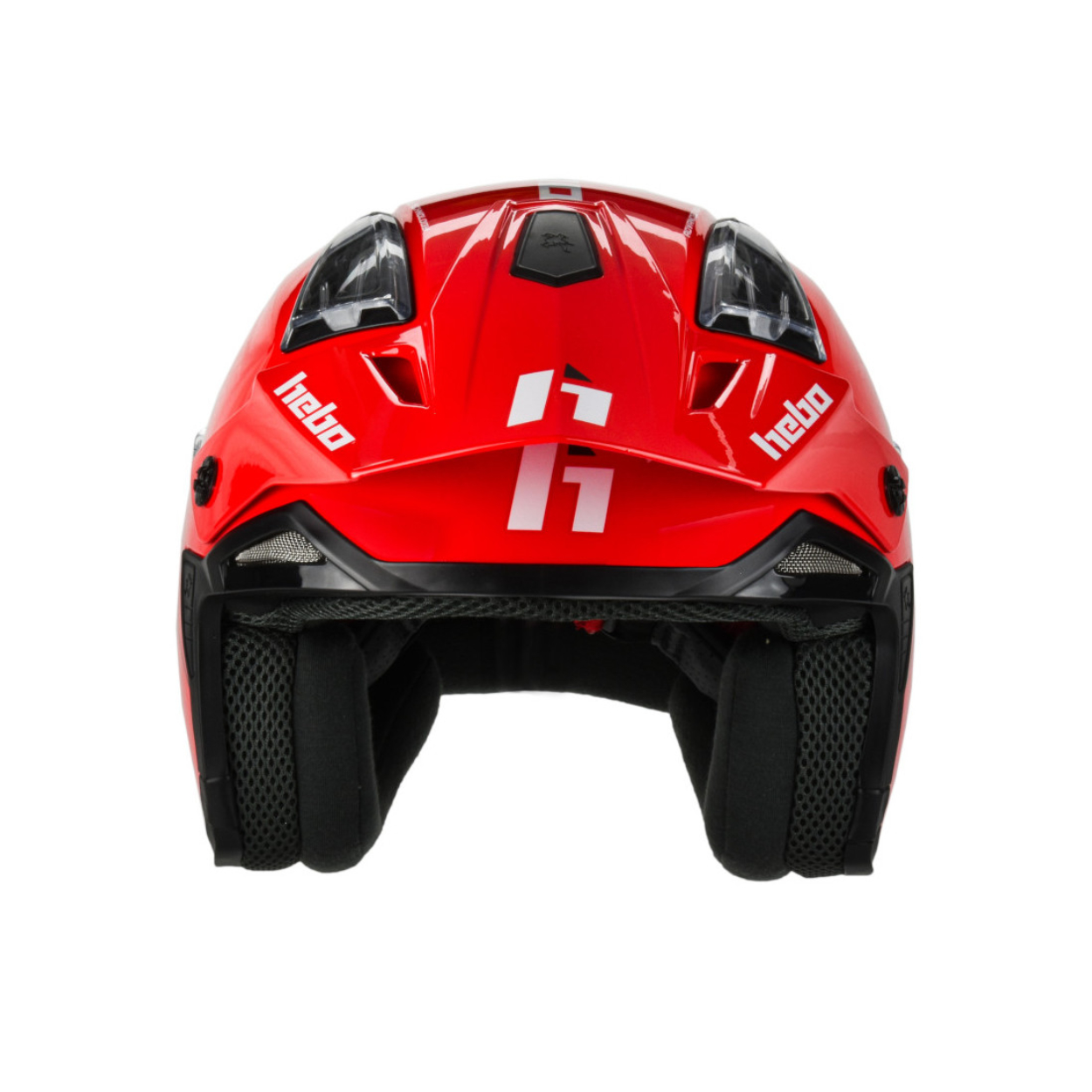 Trial Enduro Shop Hebo Zone 4 Fiberglas Helm rot HC1029R