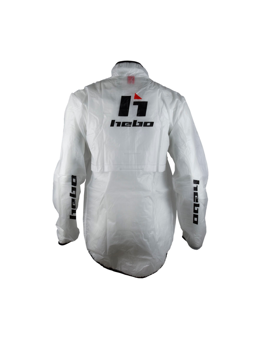 Trial Enduro Shop Hebo Regen Jacke Transparent hinten